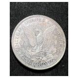 1 TROY OZ .999 FINE SILVER MORGAN DOLLAR DESIGNED ROUND