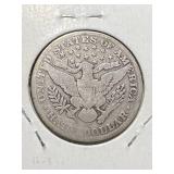 1911-S US BARBER HALF DOLLAR