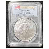 2025-W AMERICAN SILVER EAGLE PCGS MS69