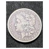 1886-O US MORGAN SILVER DOLLAR