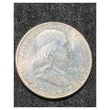 1960 US FRANKLIN HALF DOLLAR