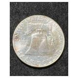 1960 US FRANKLIN HALF DOLLAR