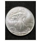 2009 AMERICAN SILVER EAGLE 1 TROY OZ .999 FINE SILVER