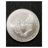 2009 AMERICAN SILVER EAGLE 1 TROY OZ .999 FINE SILVER