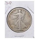 1917 US WALKING LIBERTY HALF DOLLAR