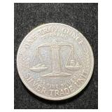 1 TROY OZ .999 FINE SILVER TRADE UNIT ROUND