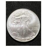 2009 AMERICAN SILVER EAGLE 1 TROY OZ .999 FINE SILVER