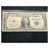 1935E US BLUE SEAL $1 SILVER CERTIFICATE