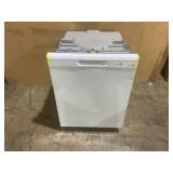 GE Appliances 24 Inch Built-In Tall Tub Front Control White Dishwasher