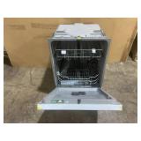 GE Appliances 24 Inch Built-In Tall Tub Front Control White Dishwasher