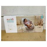 Munchkin Spring 2-in-1 Infant Bouncer & Rocker, Lightweight with 3 Recline Positions