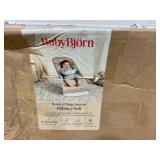 BabyBjörn Bouncer Balance Soft, Cotton/Jersey, Beige/Gray 2-in-1 Adjustable Baby Bouncer Seat and Toddler Chair