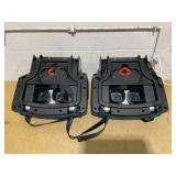 2PCS Diono Connect3 RXT Backless Booster, Slim Fit 3-Across