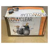 Flowclear 1500 gal. Pool Filter Silica Sand Pump