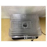 NESCO 5 Clear Tray Rectangular Dehydrator with Digital Timer