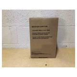 Daltile Restore Bright White 1/2 in. x 12 in. Glazed Ceramic Jolly Trim Tile