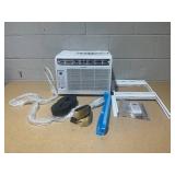 Vissani 6,000 BTU 115-Volt Window Air Conditioner for 250 sq. ft. Rooms with Remote