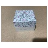 5PCS Laura Ashley Silver Watch & Jewelry Set