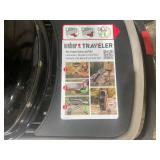 Weber Traveler Portable Propane Gas Grill, Black