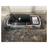 Weber Traveler Portable Propane Gas Grill, Black