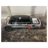 Weber Traveler Portable Propane Gas Grill, Black