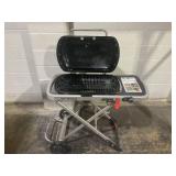 Weber Traveler Portable Propane Gas Grill, Black