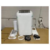 Toshiba 8,000 (DOE) BTU Portable Air Conditioner Cools 350 Sq. Ft. with Dehumidifier and Remote