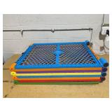 Toddleroo by North States Superyard Colorplay 8 Panel Freestanding Gate