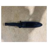 Smith & Wesson SWHRT9BFCP H.R.T. Full Tang False Edge Spear Point Fixed Blade