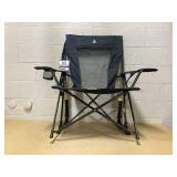 GCI Outdoor Comfort Pro Rocker XL Camp Chair - Heather Charcoal