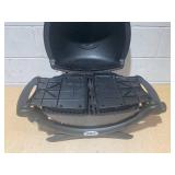 Weber Q1200 Liquid Propane Portable Gas Grill for Travel and Camping, 1 Burner, Black