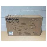 NuTone® 30" Ductless Under-Cabinet Range Hood w/ Light, Black