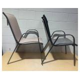 Pair Of Room Essentials Sling Stackable Patio Chairs