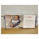 BabyBjörn Bouncer Balance Soft, Cotton/Jersey, Pink/Gray 2-in-1 Adjustable Baby Bouncer Seat and Toddler Chair