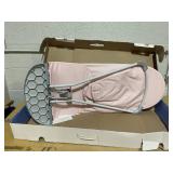 BabyBjörn Bouncer Balance Soft, Cotton/Jersey, Pink/Gray 2-in-1 Adjustable Baby Bouncer Seat and Toddler Chair