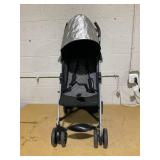 Summer Infant 3Dlite ST Convenience Stroller, Black & Gray