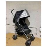 Summer Infant 3Dlite ST Convenience Stroller, Black & Gray