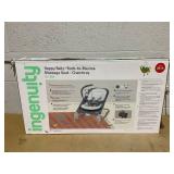 Ingenuity 2-in-1 Happy Belly Rock To Bounce Massage Baby Seat