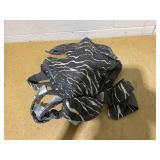 BabyBjörn Baby Carrier Mini, Cotton, Anthracite/Landscape Print