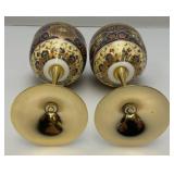 Vintage Maebata China Corp. Japanese Porcelain Wine Goblets (In Original Box Traditionally Used For Weddings)