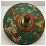 Misc. Vintage Tin Toys & More Including Marx Brand Key Wind Tiger Works But As Seen Condition