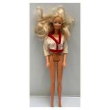 1968 Barbie Case With Vintage Barbie, Ken And Clothes