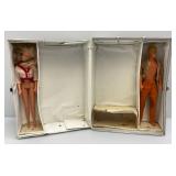 1968 Barbie Case With Vintage Barbie, Ken And Clothes