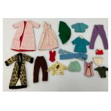 1968 Barbie Case With Vintage Barbie, Ken And Clothes