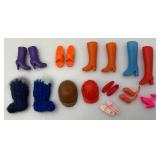 1968 Barbie Case With Vintage Barbie, Ken And Clothes