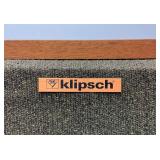 Est. 1,800.00 - $2,500.00 Klipsche Forte OO Speakers Vintage 1985 USA Nice Condition (Some Scratches Present On Wood)