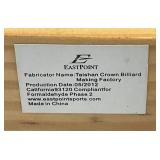 Vintage Pool Ball Set With Pool Rack