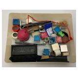 Vintage Pool Balls , Cue Tip Repair Kit And More