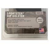 Misc. Pistol Cases Including Soft Side 14" & Blackhawk Sportster Hip Holster Size 4 Right hand For 4.5 - 5" Barrel