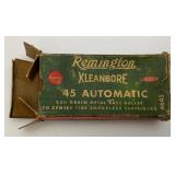 Vintage Hunting Items (Remington Box Empty)